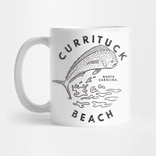 Currituck Beach, NC Summertime Vacationing Mahi Mahi Big Head Fish Mug
